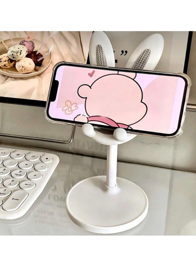 Adjustable Folding Rabbit Shaped Phone Stand - Image 1