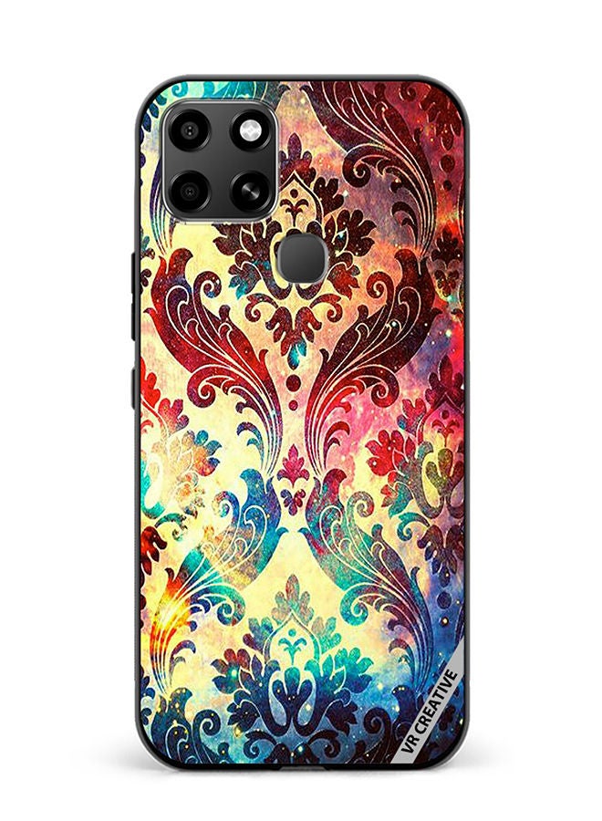 VR CREATIVE Protective Case Cover For Infinix Smart 6 Floral Design Multicolour - Image 1