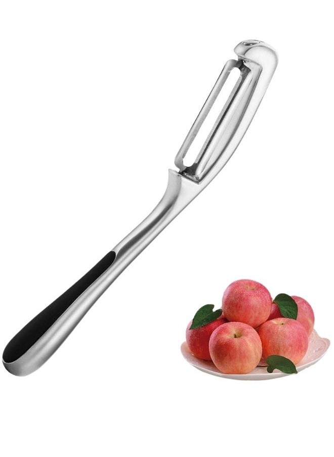 Generic Vegetable Peeler Premium Stainless Steel Potato Peelers Apple Peeler with Sharp Blade and Ergonomic Non-Slip Handle Shape Swivel, Carrot Eggplant Pear Mango Cucumber Fruit Peelers  - Image 1