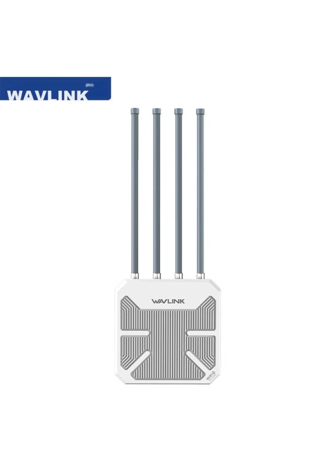 Wavlink Aerial Hd9 Wifi6 Outdoor Router, Ax3000 Gigabit, Outdoor Bridge, High-power Wireless Ap, Outdoor Scenic Area Network, nidirectional Coverage, Wifi Base Station - Image 1