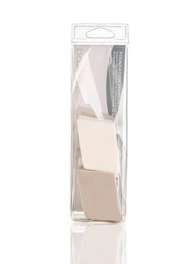 Basicare Foundation Diamonds Makeup Sponge Beauty Blender Foundation Blending Sponge, Professional Cruelty-Free Beauty Makeup Sponge For Dry & Wet Use. Pack Of 4 - Image 2