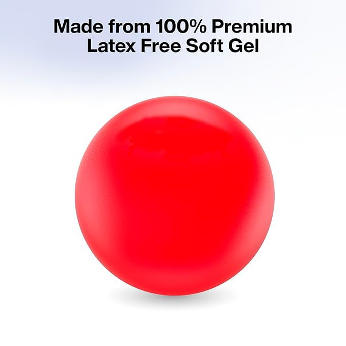PHYSIOTREX- Gel Exercise Ball | finger exercise equipment | finger exerciser - Hand Therapy | Physio Gel Ball |finger exerciser physiotherapy | stress relief ball - Image 5