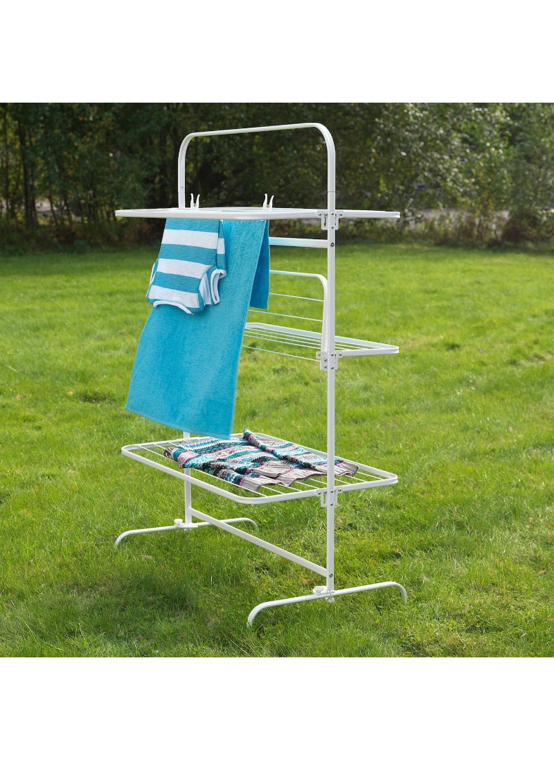 Drying rack 3 levels - in/outdoor - pzsku/Z17E49469B774800DB8D7Z/45/_/1729839329/e3f620e3-d5a4-463e-bcfd-e94c0829c955