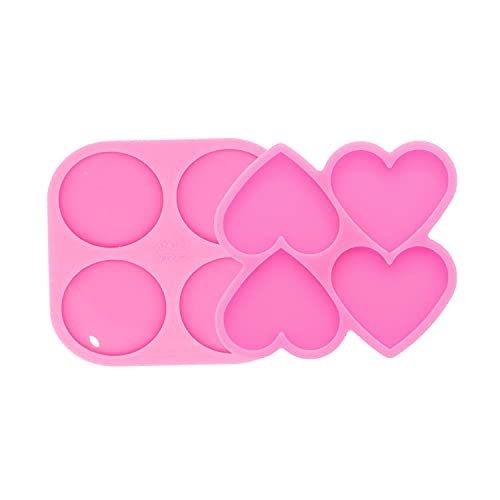 AMZTOART Super Glossy Resin Mold Phone Grip Epoxy Molds, Silicone Molds for Badge Reel DIY Telephone Stands Design (YMDY0533+DY1125) - Image 3