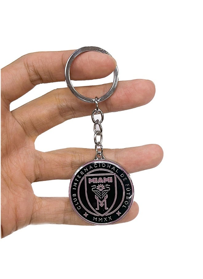 Generic Football Team Keychain Real Madrid/Brazil/Argentina/Germany/Barcelona/Juve Keychain Accessory Pendant Bag Chain Car Keychain Creative Gift for Unisex 