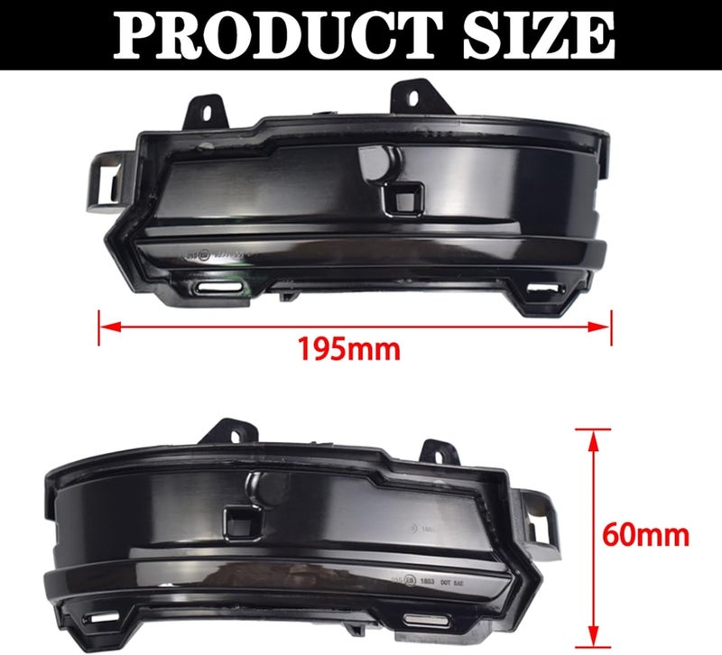 DEMULAX Dynamic Side Mirror Blinker Sequential Light - Image 2