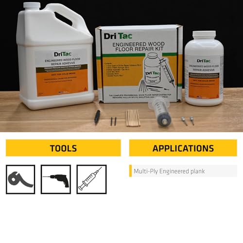 DriTac Wood Floor Repair Kit-Engineered Flooring ONLY 32oz - Image 5