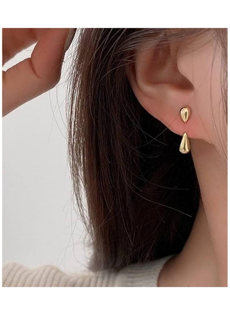ORSNEED أقراط نسائية بأشكال بسيطة وجميلة.  - Image 1