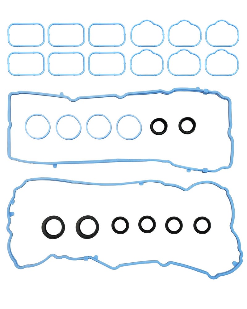 PNYZIK Engine Valve Cover Gasket & Intake Manifold Gasket Replace VS50805R 5184596AE Fit for Chrysler 200 300 Dodge Avenger Challenger Charger Durango Jeep Cherokee Wrangler JK Ram 1500 ProMaster 2011-2020 - Image 1