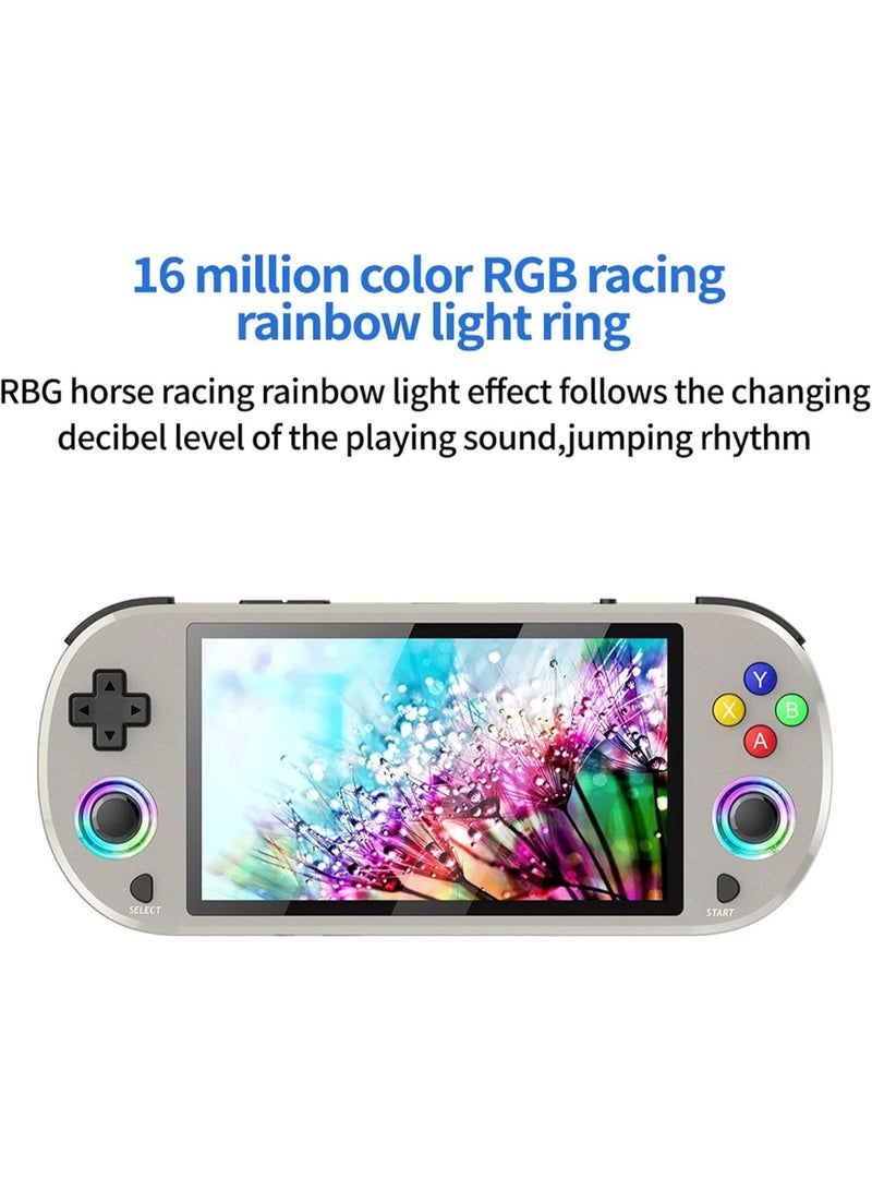 Handheld Game Console with 5-Inch Display & Gamepad – Portable Mini Gaming Console with 3D Games, 30+ Emulators, 3000mAh Battery, RGB Color Display, Retro Video Games - Image 2