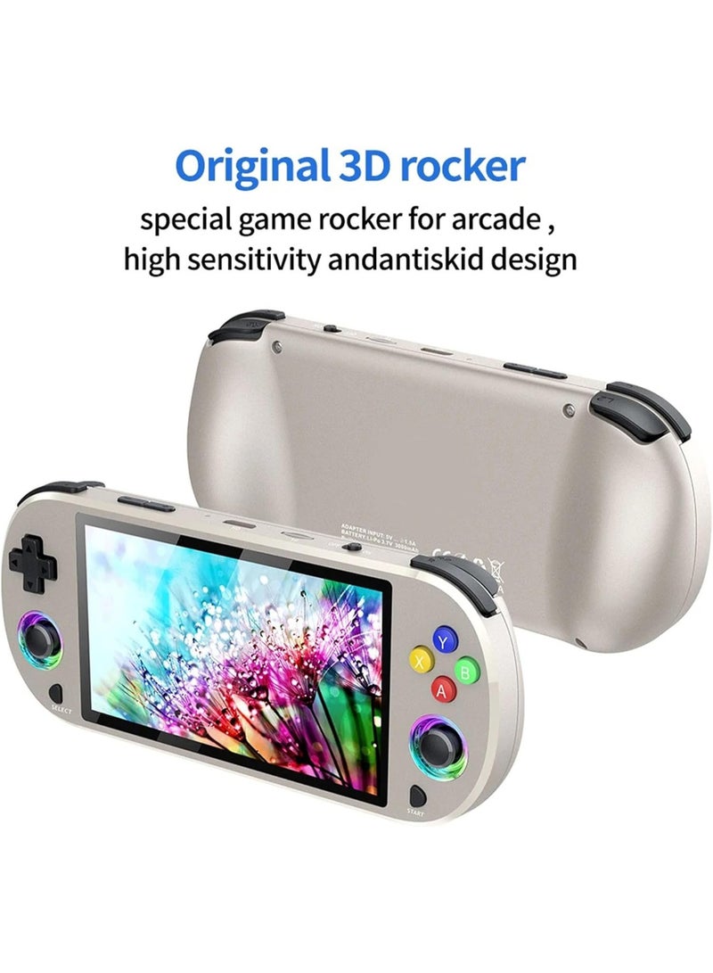 Handheld Game Console with 5-Inch Display & Gamepad – Portable Mini Gaming Console with 3D Games, 30+ Emulators, 3000mAh Battery, RGB Color Display, Retro Video Games - Image 4