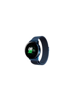 Samsung Galaxy Watch Active / Active 2 / Galaxy Watch 4 / Watch 4 Classic Milanese Stainless Steel Band 20mm Replacement Strap Blue