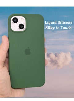 BORTONY iPhone 13 Case Liquid Silicone Anti Scratch Anti Fingerprint Soft Silky Touch Shockproof Protective Cover for Apple iPhone 13  - Image 3