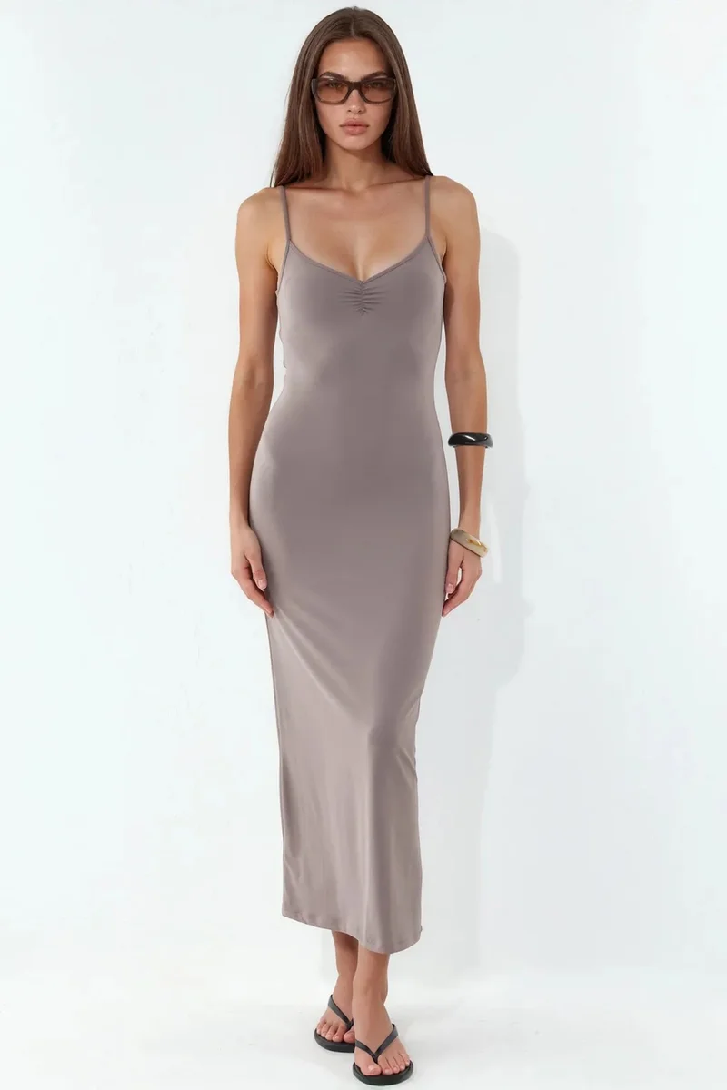 Busem BUSEM Sleeveless midi slip dress