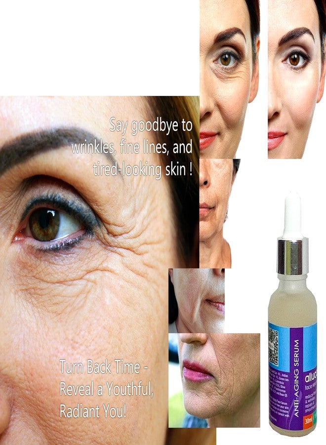 ALLUCOS Anti-Aging + Vitamin C Serum Combo - The Perfect Pair for Aging-Prone Skin - Boosts Collagen, Smooths Fine Lines, Brightens & Hydrates | Pack of 2 (30ML Each) - Image 4