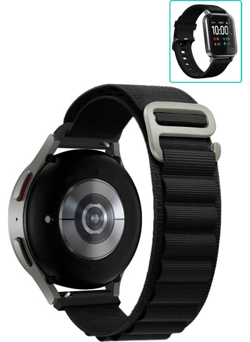 Haylou LS02 Smart Watch Compatible Band Alpine Loop Loop Sport Strap