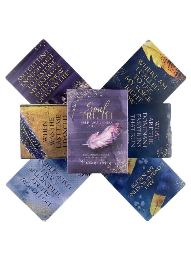 NIBEMINENT A set of Tarot card sets for Soul truth, self-awareness, daily questions, and Tarot oracle cards that will change your life - Image 4