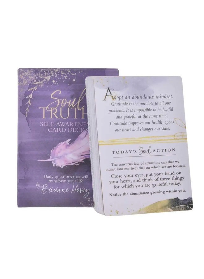 NIBEMINENT A set of Tarot card sets for Soul truth, self-awareness, daily questions, and Tarot oracle cards that will change your life - Image 3