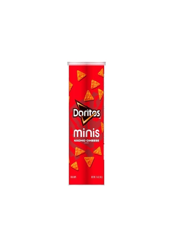 MINIS Doritos Minis Canister - Nacho Cheese Flavor Tortilla Chips - Image 3