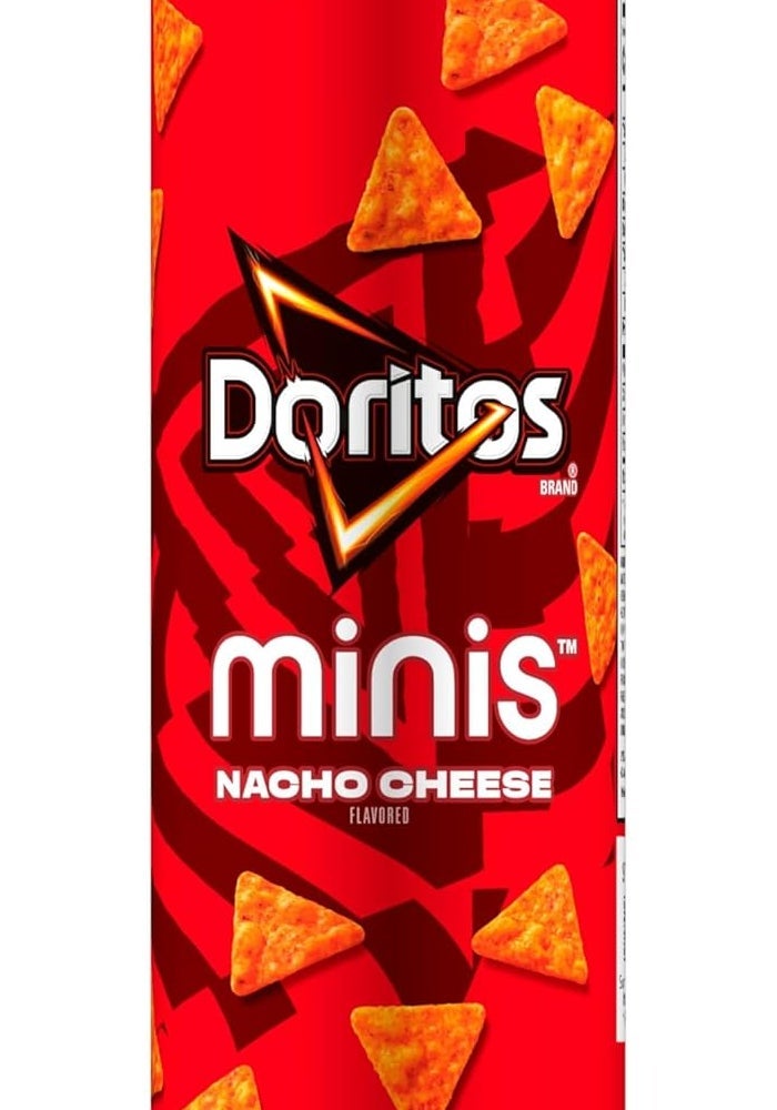 MINIS Doritos Minis Canister - Nacho Cheese Flavor Tortilla Chips - Image 1