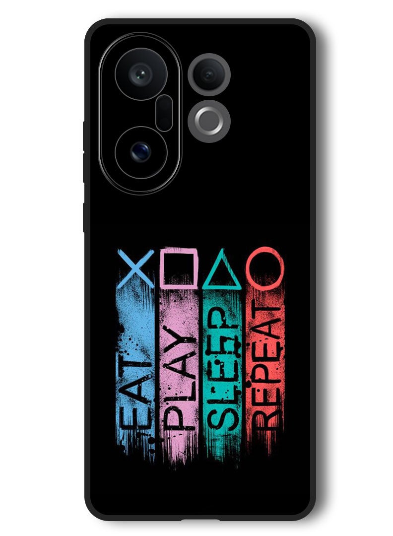 Theodor Case Compatible with Vivo X200 FE 6.31 Inch Protection Shockproof Bumper Cover Eat Pla - Image 1