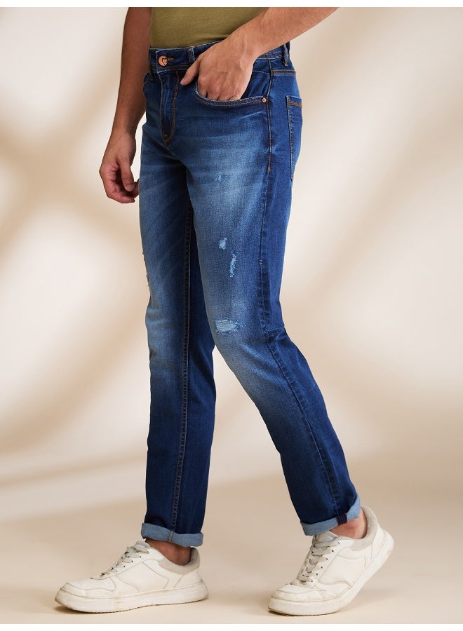 Being Human Mens Dark Tone Slim Fit Denims - Image 2