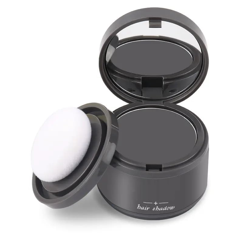 Chiransi Quick Root Touch Up Eyebrow Hair Powder With MirrorNatural Hair Line Shadow PowderWaterproof Longlasting Hairline Powder For Women And Men Pack Of 1 Hairline Powder Medium - Image 1