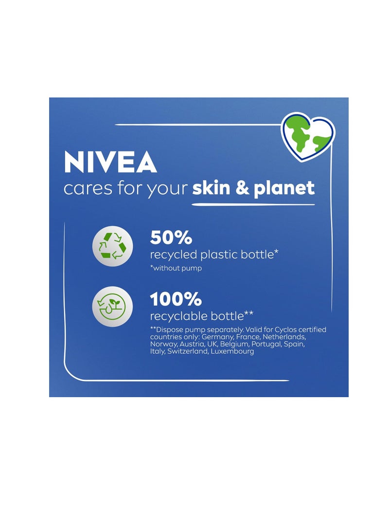 نيفيا NIVEA Body Lotion for Dry Skin, Cocoa Butter with Pure Hyaluron, 48H Deep Moisture, 400ml - Image 2