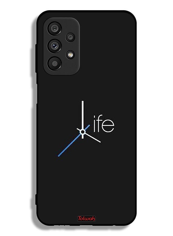 Tolwak Samsung Galaxy A23 5G Protective Case Cover Life Clock - Image 1