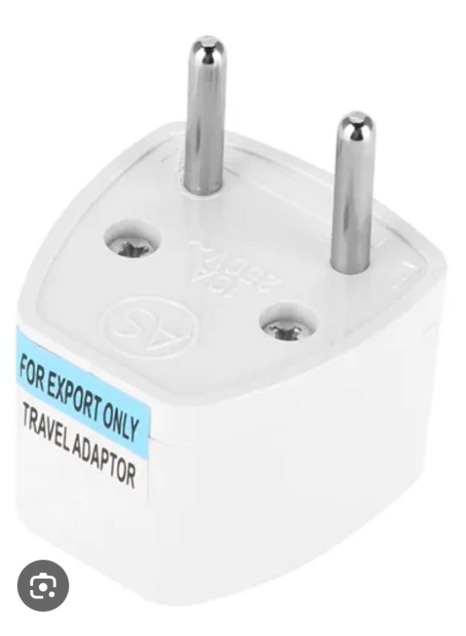 Universal Portable Travel Adapter Plug to Transform Electric Power from UK/US/AU to EU - Image 1