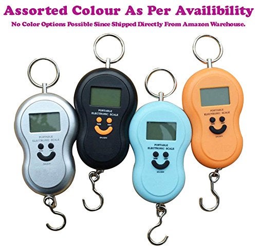Gadget Hero's Gadget Heros 40Kg Digital LCD Pocket Portable Hanging Kitchen Weight Weighing Scale With Tare - Image 3