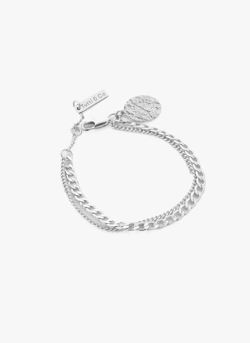 Tutti & Co Shale Bracelet Silver