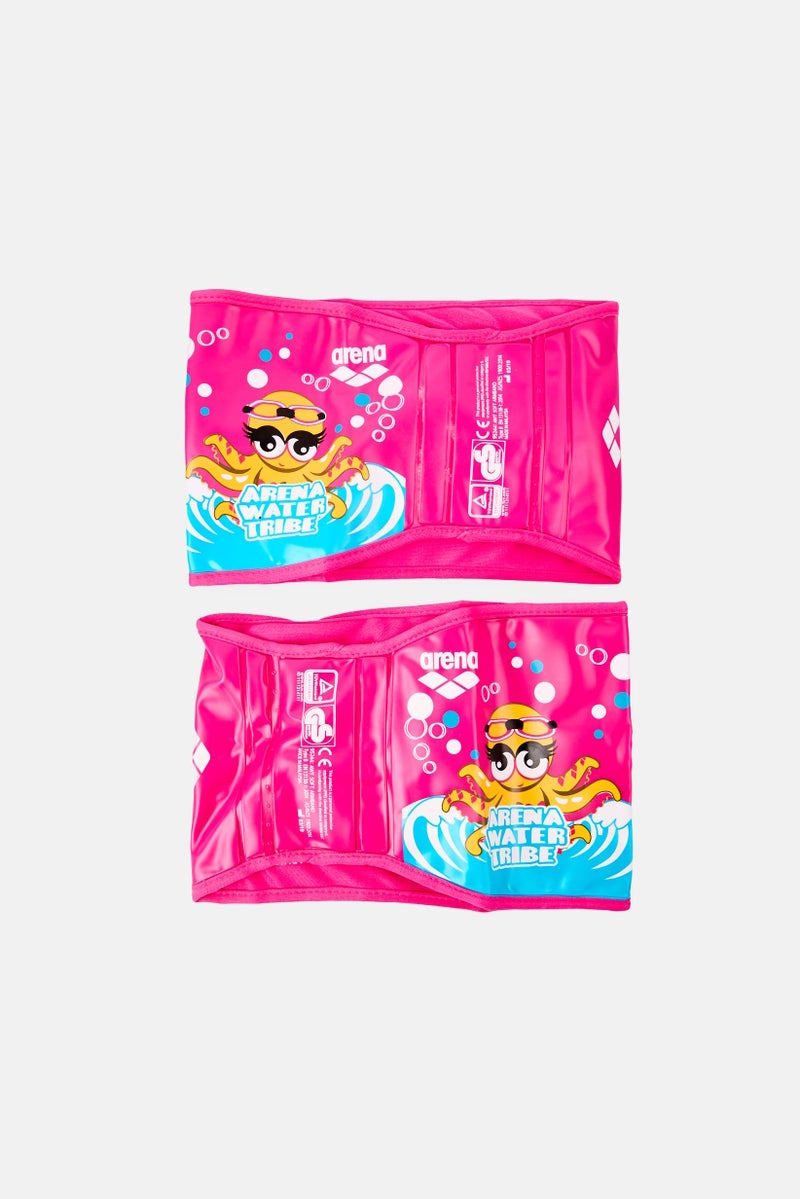 arena Kids Girl Arena Water Tribe Soft Armband, Pink - Image 3