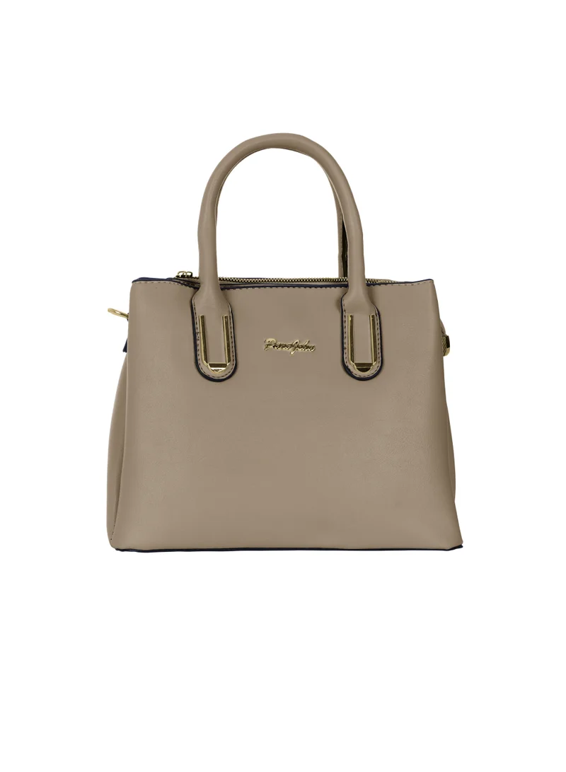 PARAJOHN Para John Women Handbag – PU Leather Tote Bag with Top Handle & Detachable Strap, Elegant Daily Shoulder Bag