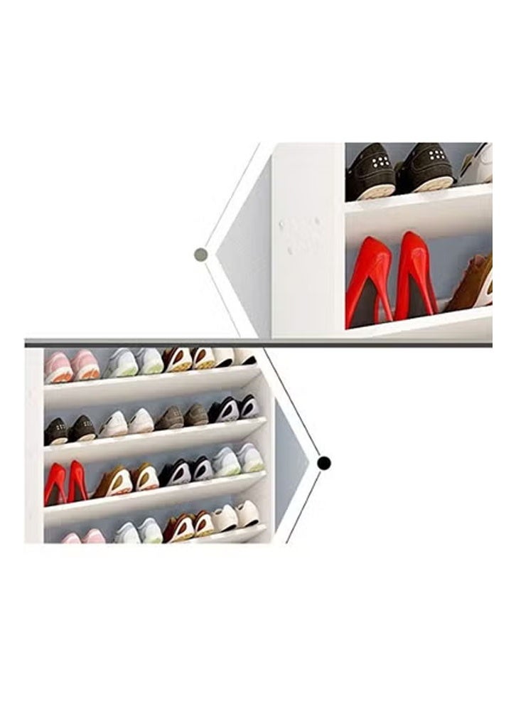 keke 6 Layer Wooden Shoe Rack - Image 3