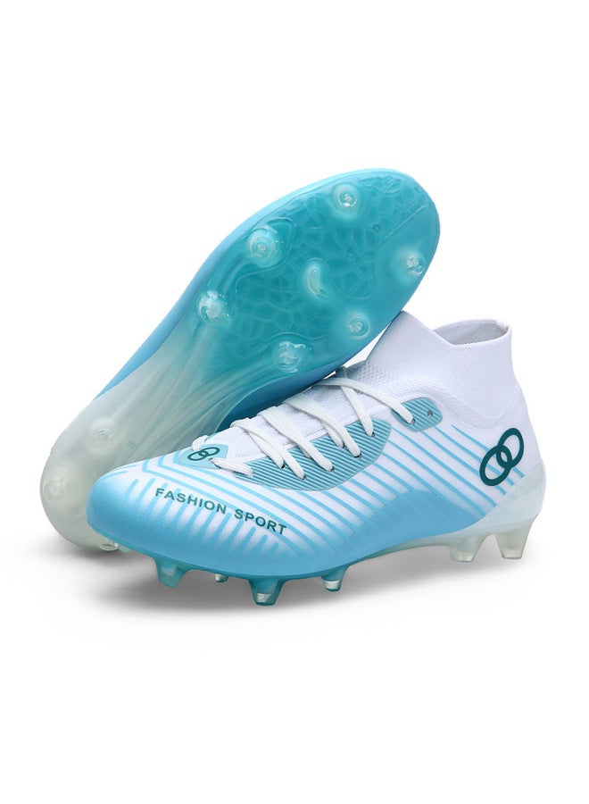 X806 Long Nail Moon Children's Football Shoes Men's Teenagers Broken Nails Sports Training Shoes Club Game Indoor And Outdoor Football Shoes