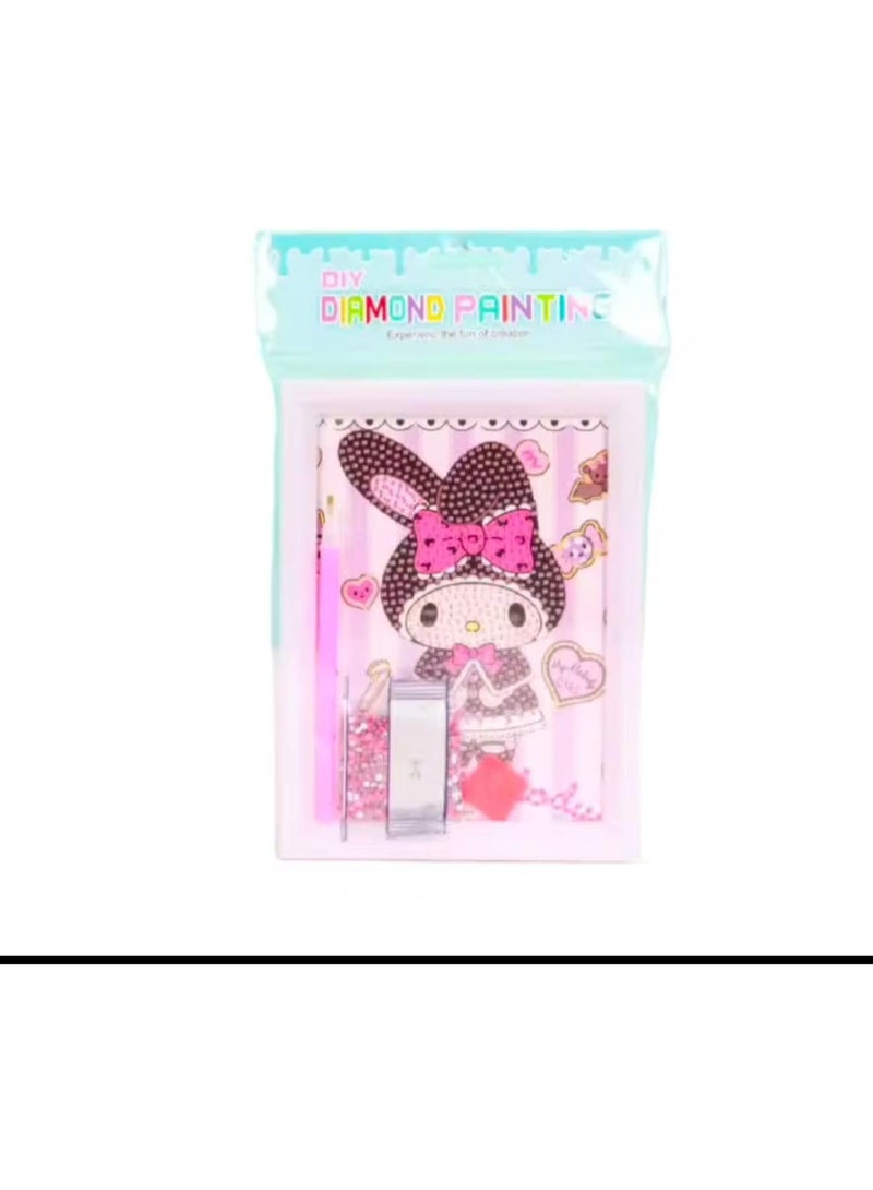 Unisex diamond painting kit, made in multiple colors, suitable for all ages with approved lighting. - Image 1