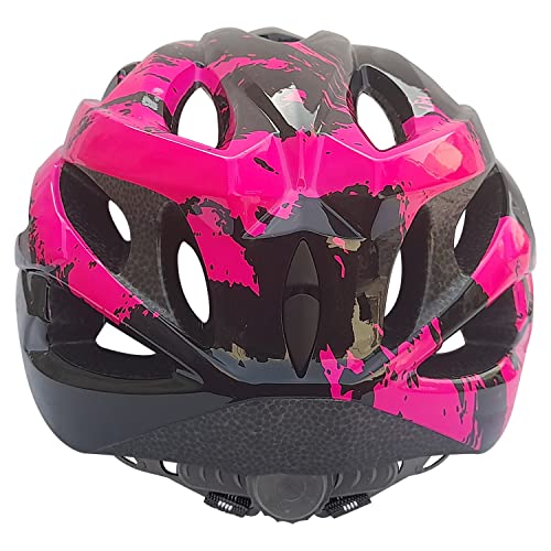 FabSports CE & CPSC Certified Abstract Printed Bike/Bicycle Cycling Helmet for 10 Years to Adults. Light-Weight Bicycle Bike Helmet for Men and Women with Detachable Visor - Image 2