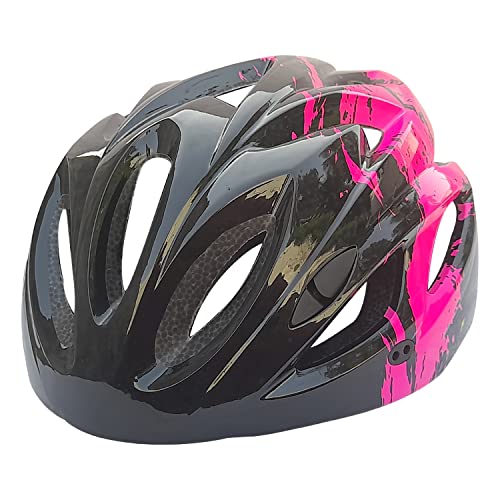 FabSports CE & CPSC Certified Abstract Printed Bike/Bicycle Cycling Helmet for 10 Years to Adults. Light-Weight Bicycle Bike Helmet for Men and Women with Detachable Visor - Image 1