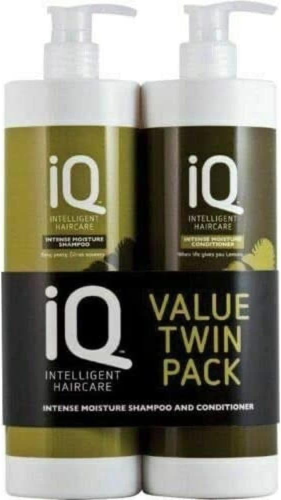 IQ Intelligent Haircare Intense Moisture Shampoo Conditioner Green 1000 ml