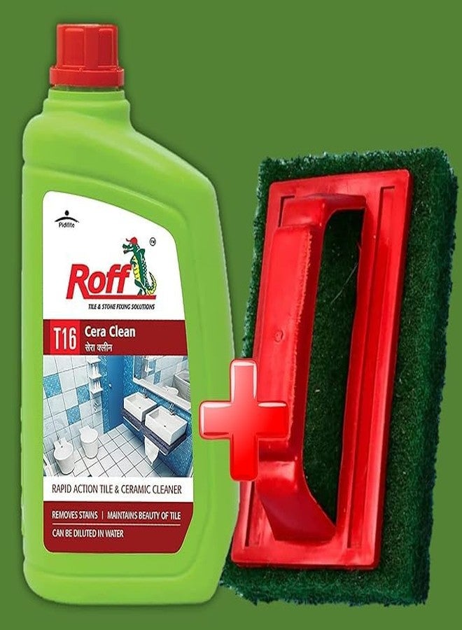 Roff Cera Tile Cleaner,500ml Floor and Ceramic Cleaner, Disinfectant Concentrated Liquid for Tough Stains,Multi-surface Floor and Tile Cleaner -(Roff 32633) - Image 1