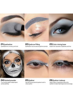 Matte Grey Eyeshadow Single, Matte Gray Eyeshadow Palette For Cool Tone, Longwear Natural Punk Goth Grey Eye Shadow Makeup, Blendable Blue Grey Smoky Eye Makeup For Women Day & Night, #03 - pzsku/Z17E6EB1F39A7B8432026Z/45/_/1734437907/91ea760a-c455-4a2d-bafc-d7c60a0d73b6