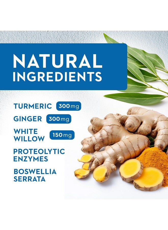 Vitaminerals فيتامينيرالز® 121+ إنفلامكس® بلس | كيرسيتين | إنزيمات بروتوليتية | زنجبيل | كركم | كبسولات نباتية - Image 3