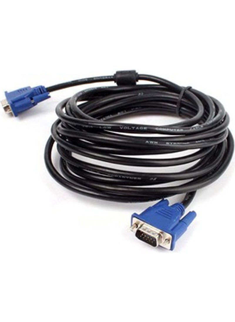 Koodmax - 10M Original VGA Display Cable Projection Screen Monitor LCD TV - 10 Meters - Image 1