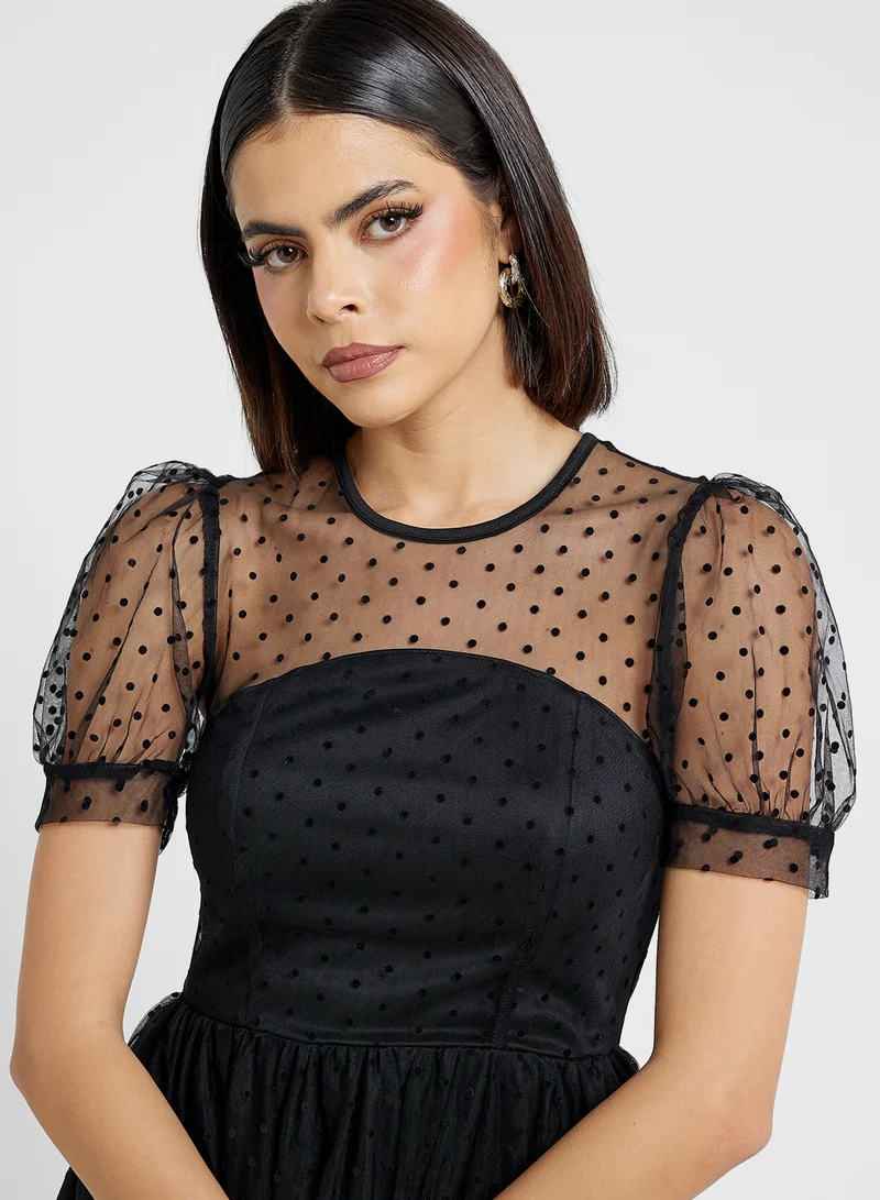 Ella Limited Edition Polka Dot Tulle Dress