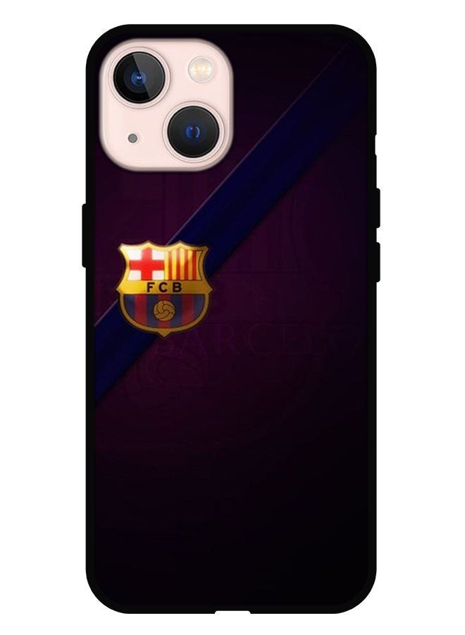 Theodor Protective Case Cover For iPhone 13 Mini Minimal Barca Logo - Image 1