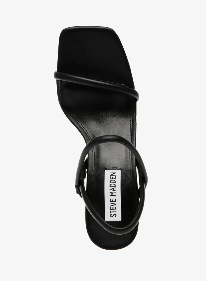 STEVE MADDEN  Steve madden kosmo black leather women's sandals for Women | Best Price UAE