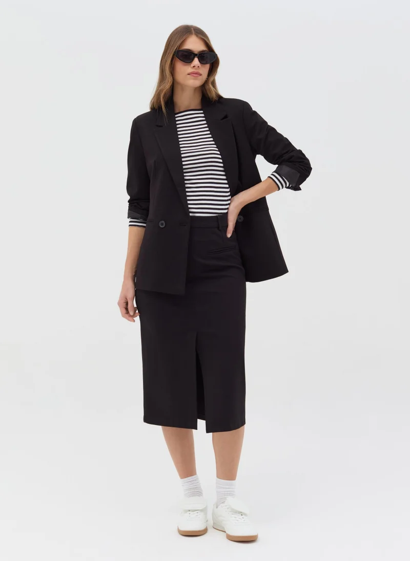 او في اس Black