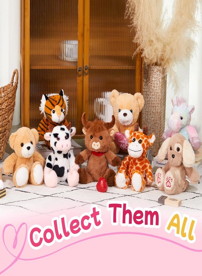 CozyWorld دمية يونيكورن محشوة قابلة لتسجيل نبضات القلب من كوزي وورلد، مقاس 12.5 بوصة، مع مسجل صوت، لعبة يونيكورن قطيفة محشوة مع مسجل رسائل صوتية، تشغيل كلماتك، هدايا للأطفال في أعياد الميلاد ويوم الطفل - Image 5