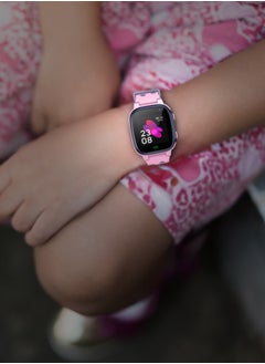 GREEN LION Smart Watch for Kids Series 1 with GPS / SIM Card Slot/ SOS Alarm/ HD Touch Screen/ Voice Chat/  Contact Calls and Flashlight - Pink  - Image 5